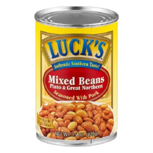 Luck's Mixed Beans Pinto & Great Northern 6 Can Pack
