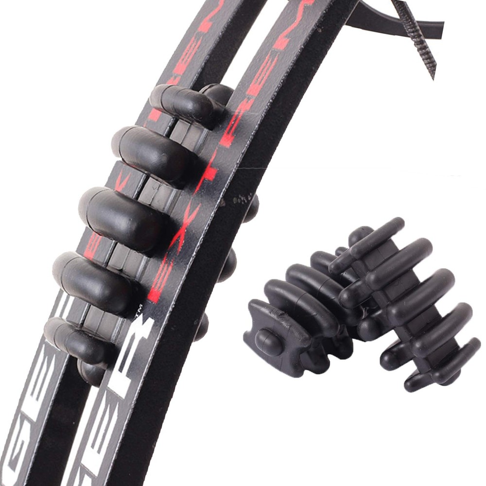2 pcs Compound Bow Limb Dampeners Archery Bow Stabilizer Silencers Archery Sh...