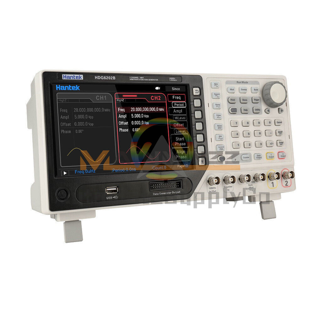 New ONE Hantek Arbitrary waveform Function generator HDG6202B