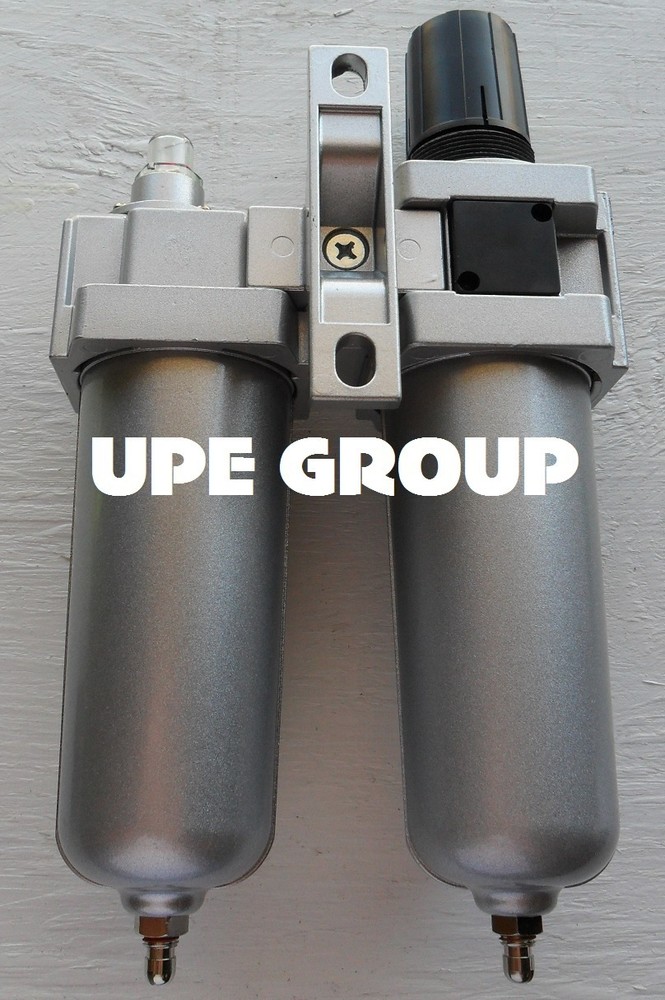 1/2" HEAVY DUTY COMBO PARTICULATE & COALESCING FILTER REGULATOR COMPRESSED AIR