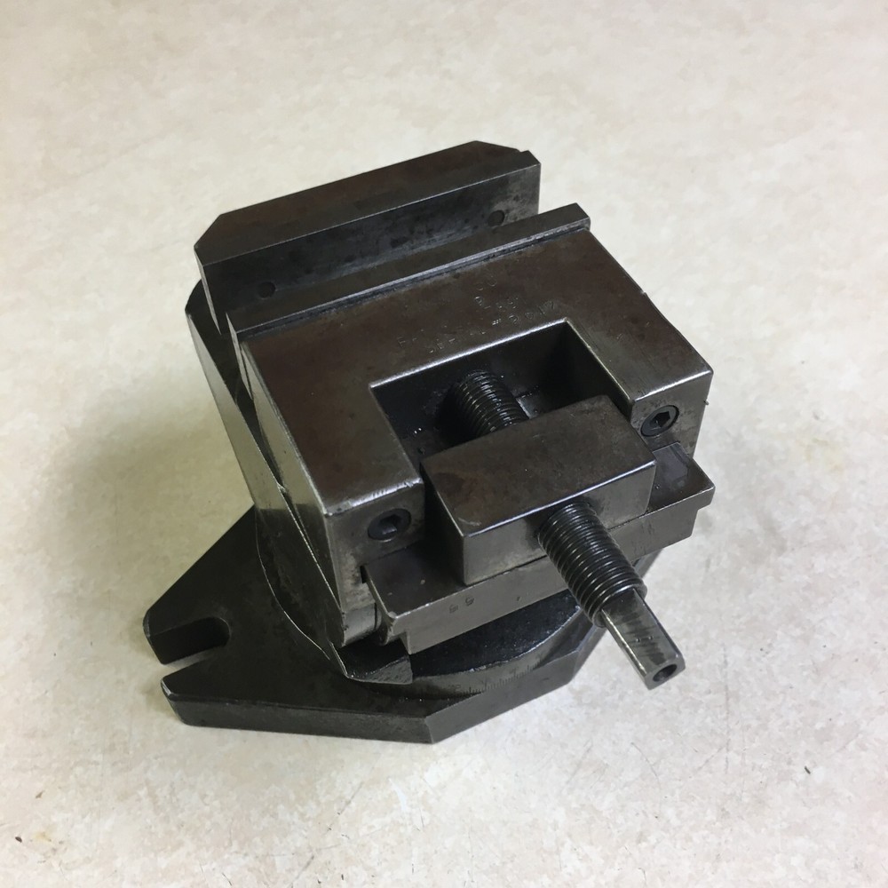 Wesson No. 2 Compound Movement Universal Milling Grinding Angle Vise w/ 3" Jaws