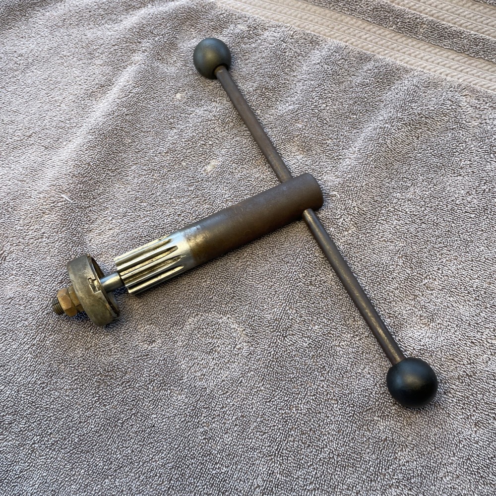 Rockwell DP220 Feed Handle With Return Spring Used.