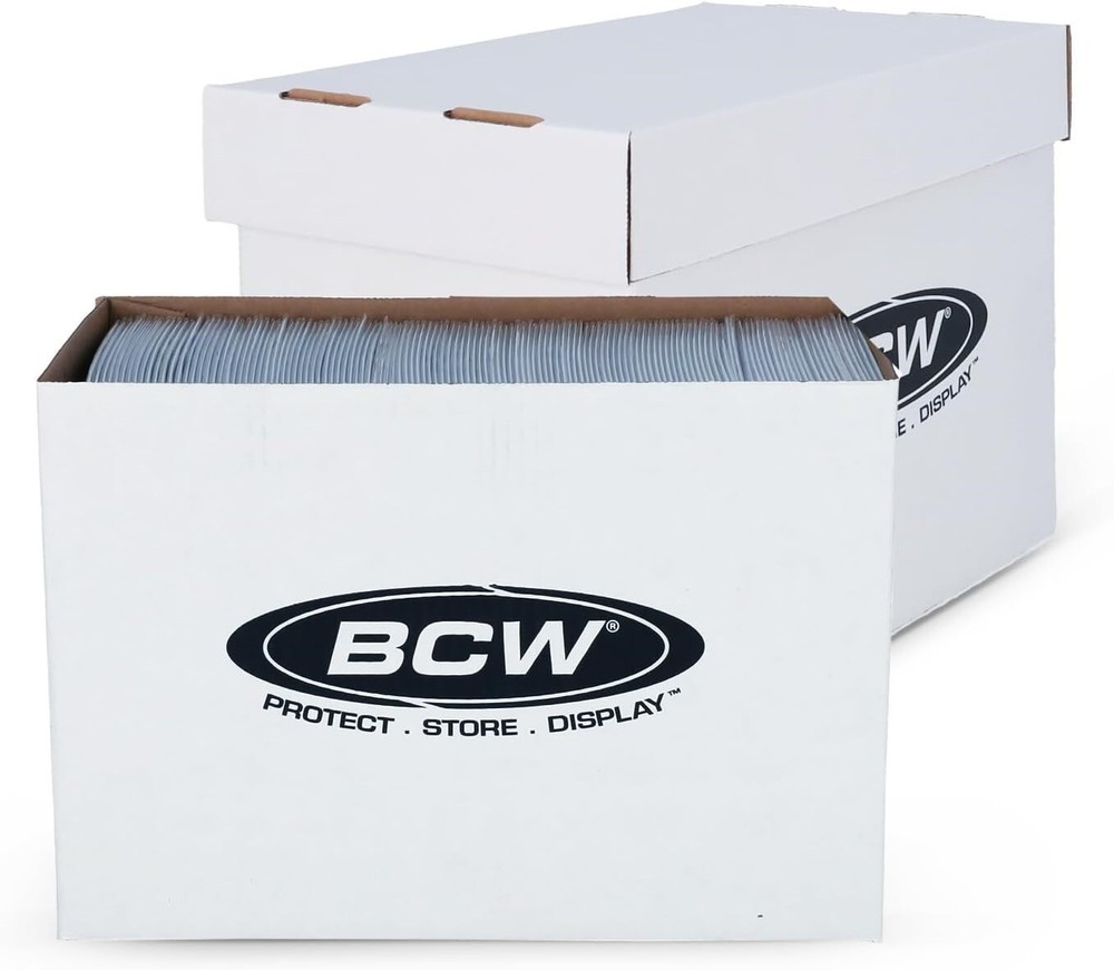 BCW Magazine Comic Storage Archive Box Double Thickness Doc Quality Cardboard