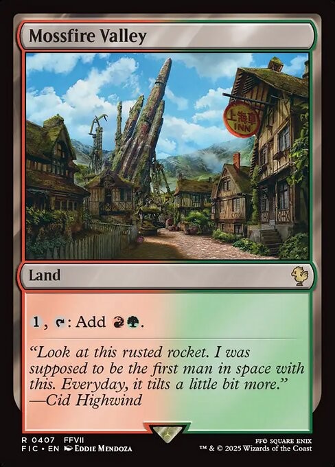 Mossfire Valley 407 R Normal FIC MTG NM