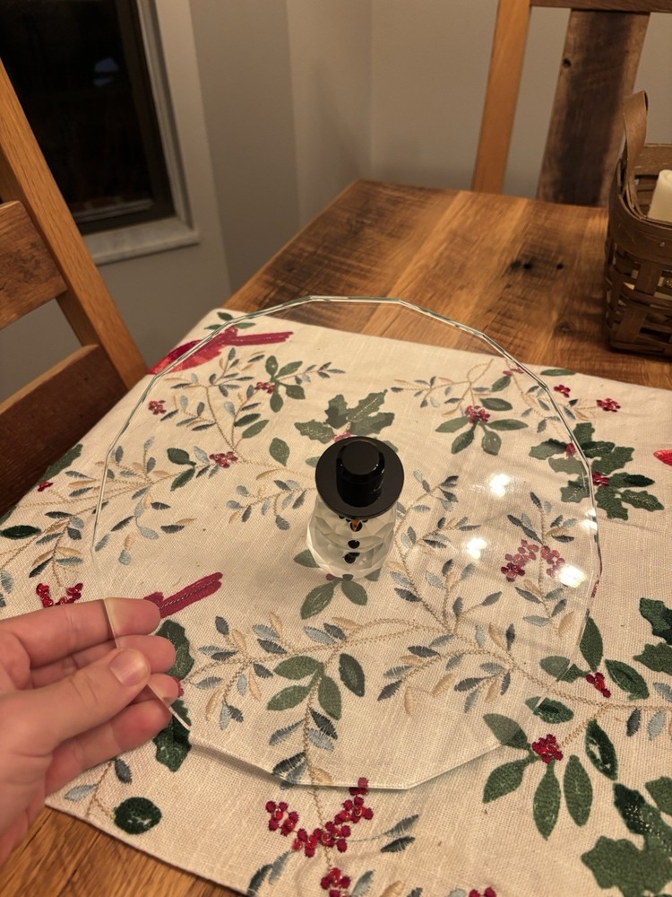 Judith Ripka Snowman Tray-Rare.