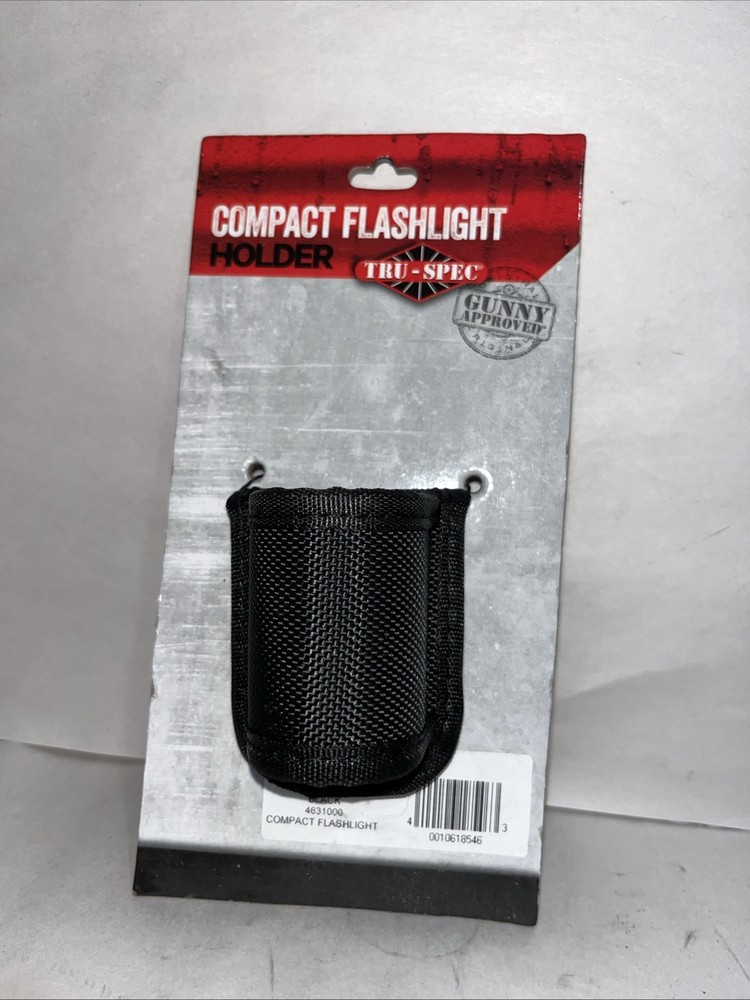 Tru-spec Compact Flashlight Holder Black