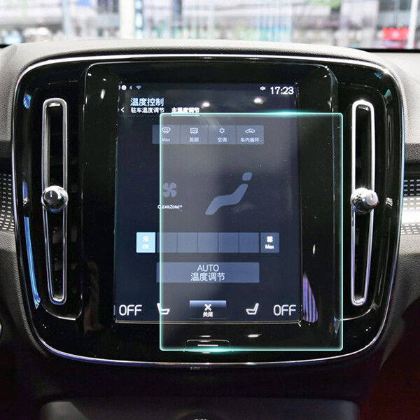 Crystal Clear Screen Protector for 2018 Volvo XC40 Vehicle Navigation