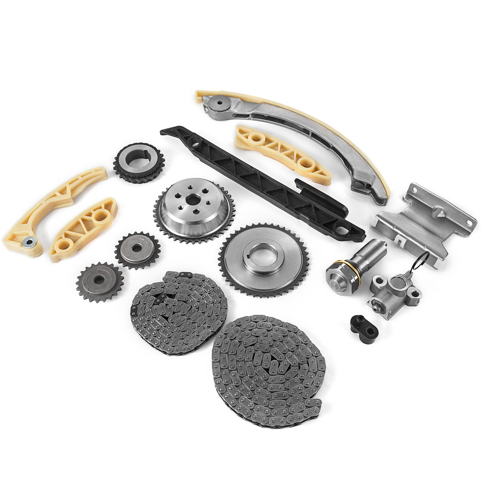 Timing Chain Kit for 08-13 Chevrolet Malibu 10-15 Equinox L4 2.4L DOHC 4-Door
