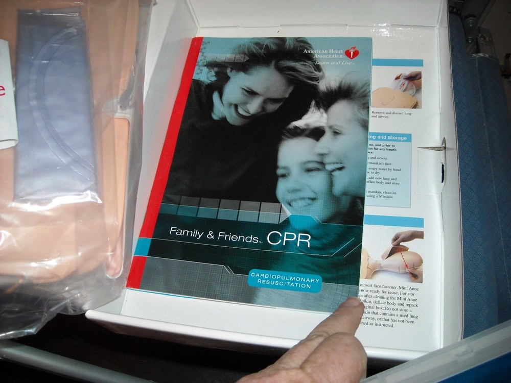 american Heart association never used CPR anytime personal learning program