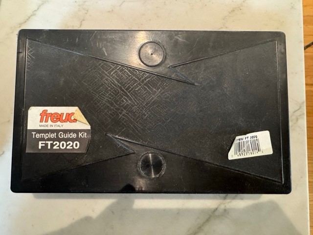 Freud FT2020 Router Template Guide Kit Brass