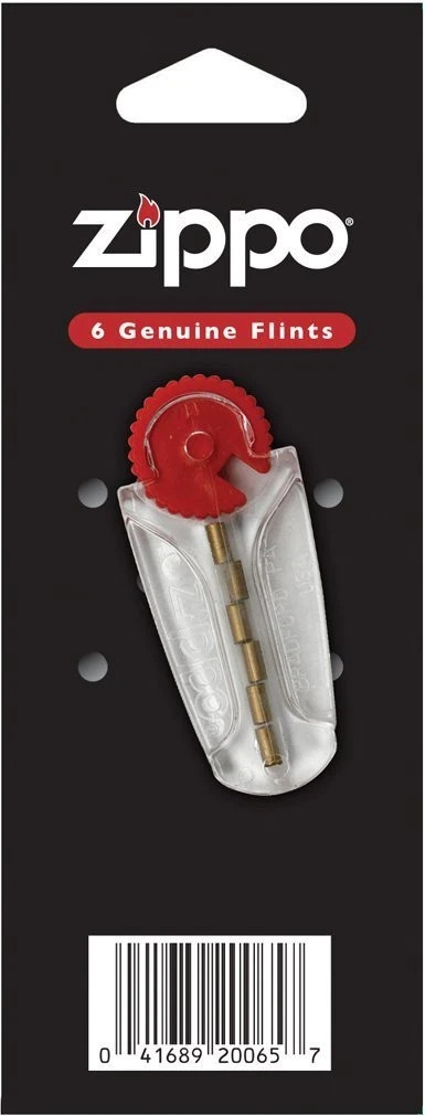 1 Genuine Zippo Flint Pack (6 Genuine Flints Per Pack) New Sealed Pack US SHIP