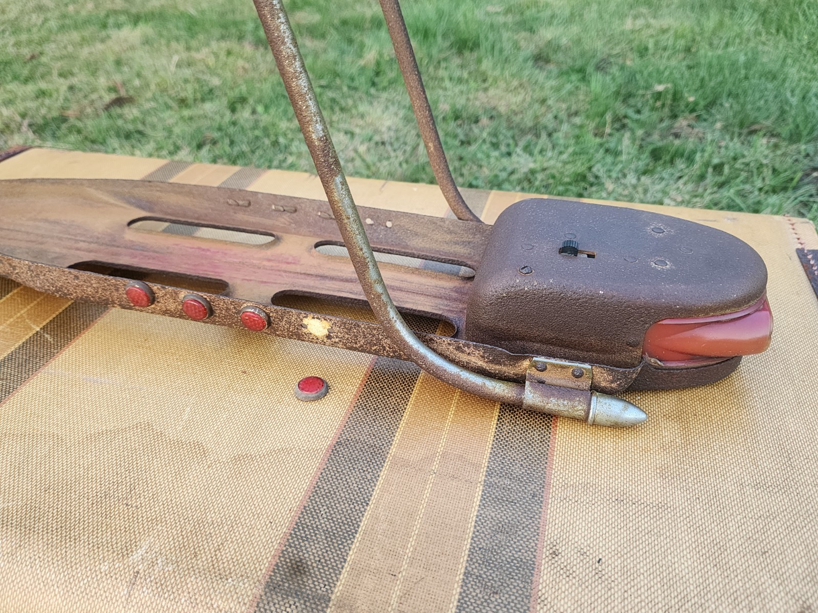 ORIGINAL 50'S COLUMBIA 5 STAR SUPERB BALLOON TIRE BIYCYCLE SPRINGER W/ KEY