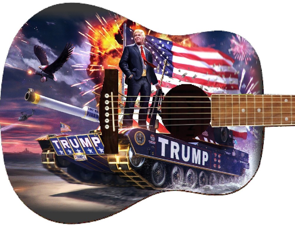 Trump  Custom guitar