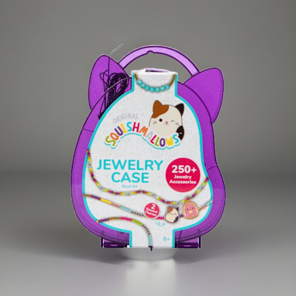 🔥Squishmallows Jewelry Case Bead Kit BNWT🔥