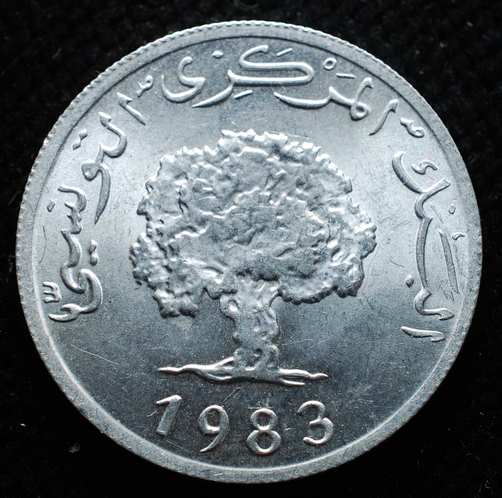 1983  Tunisie   5 millim