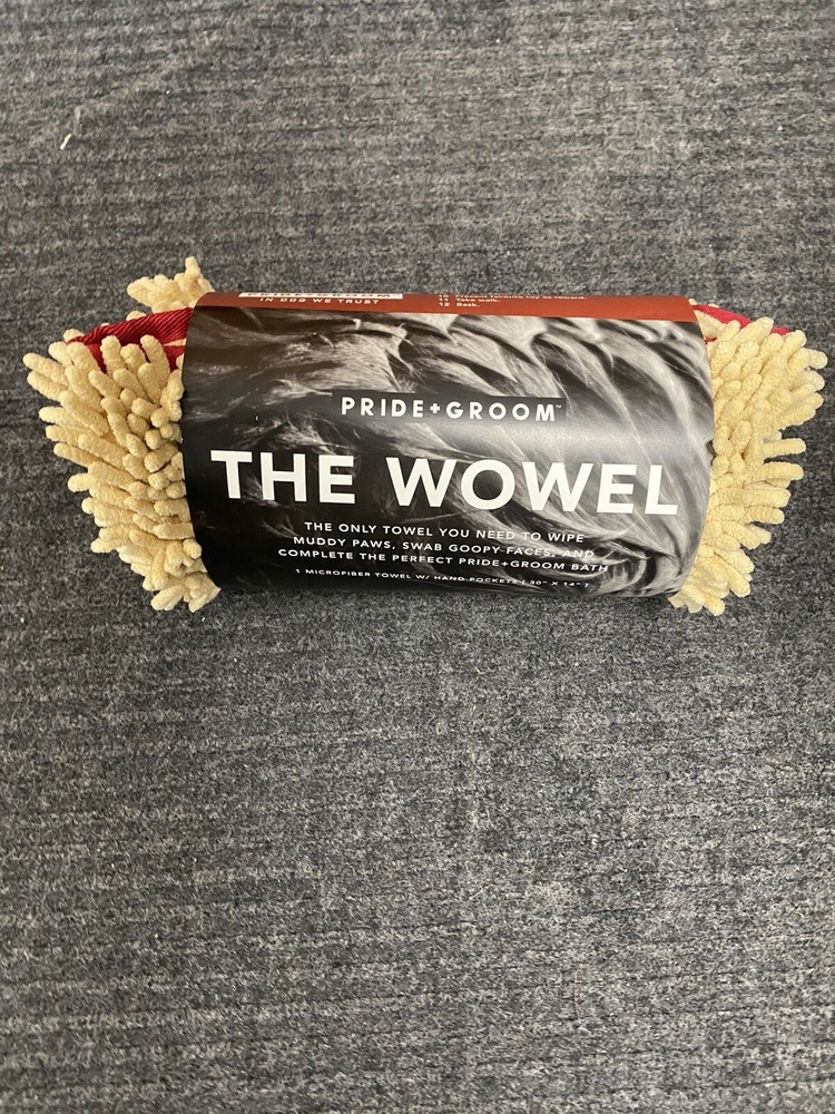 The Wowel Microfiber Doggie Towel