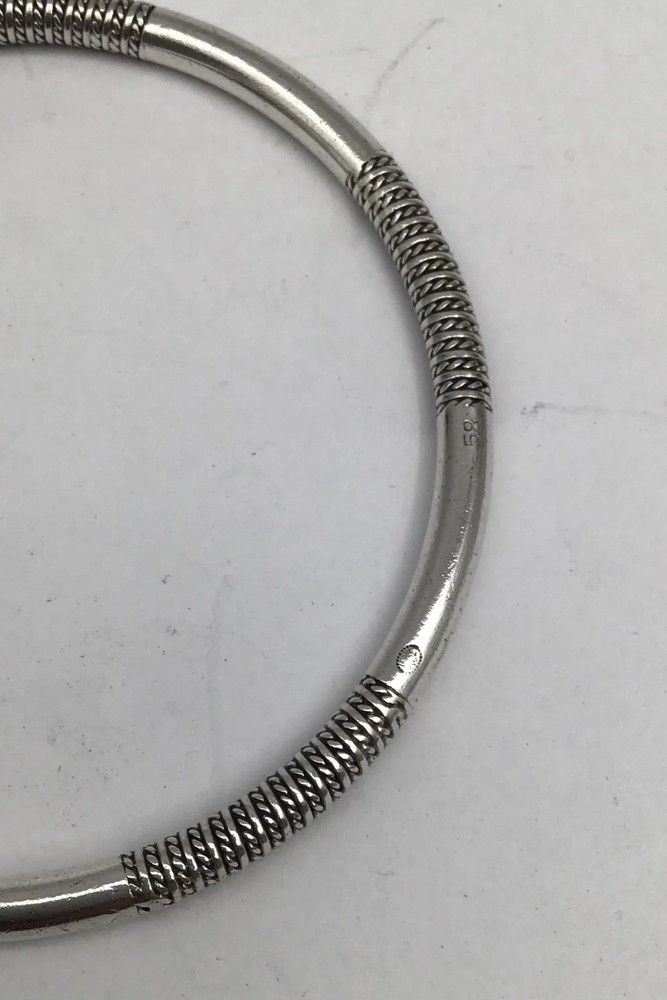 Georg Jensen Sterling Silver Bangle No. 58