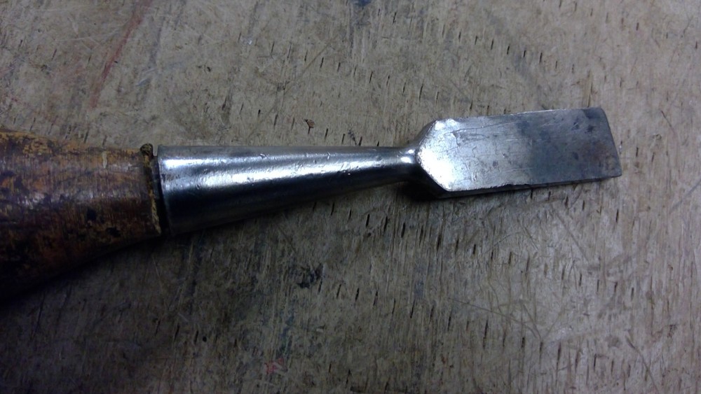 Old Used Tools Vintage Craftsman USA 3/4" Bevel Edge Socket Chisel