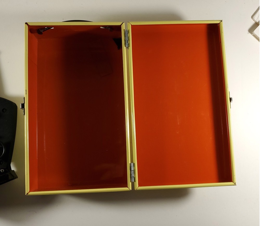 VTG Gilbert Microcraft Microscope Set Metal Storage Cabinet Instructions