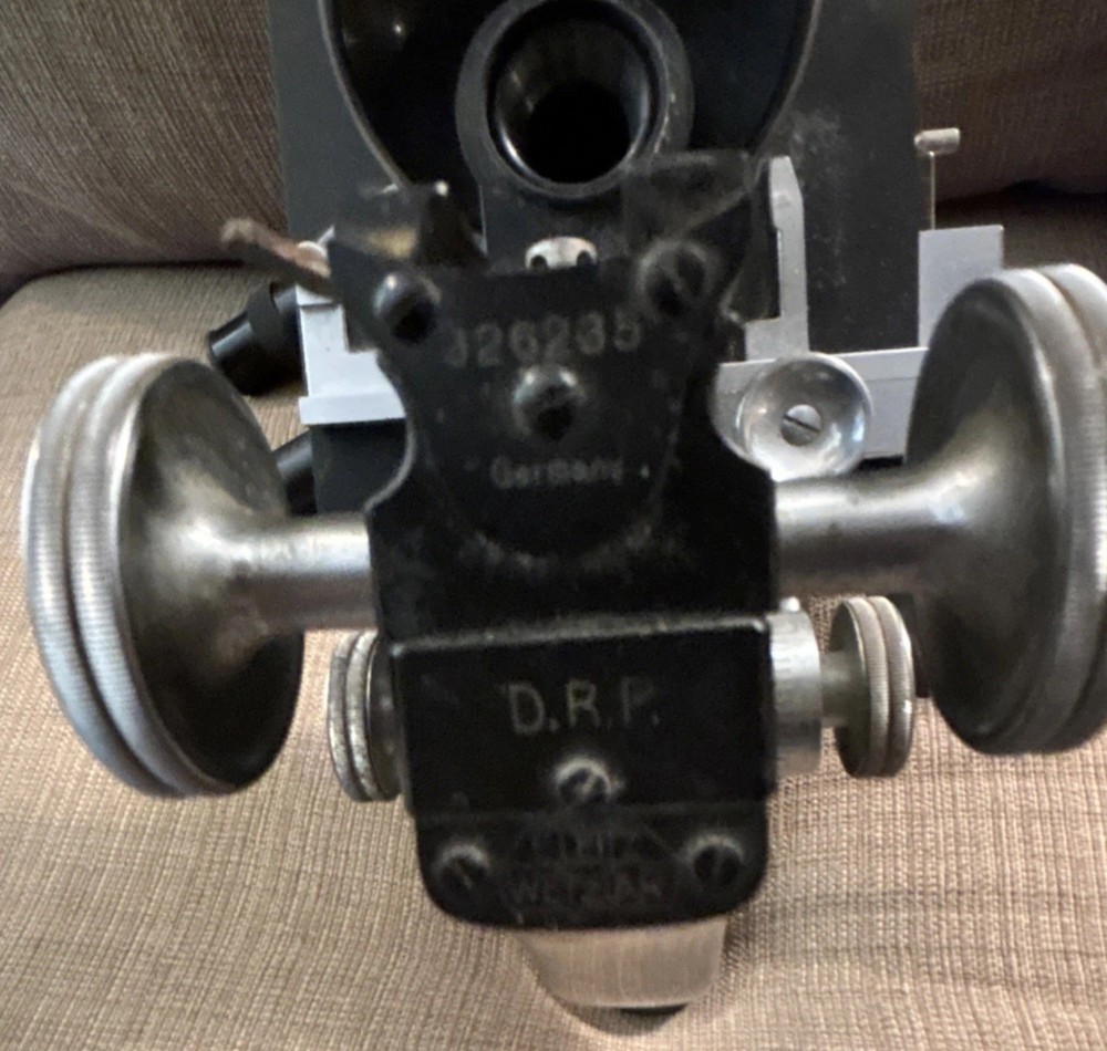 Leitz Wetzlar DRP Microscope with Multiple Objective Lenses