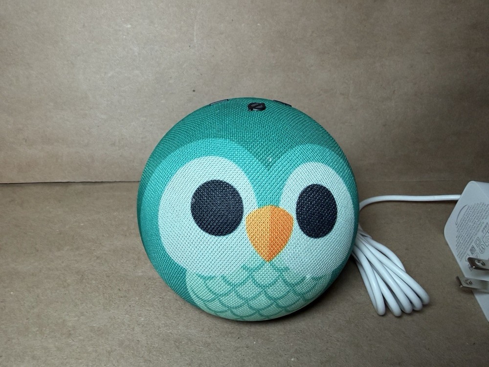 Amazon Echo Dot Kids C2N6L4 Owl Shape Wireless Bluetooth Portable Smart Speaker