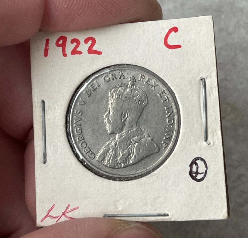 1922 Canada 5 Cents L2