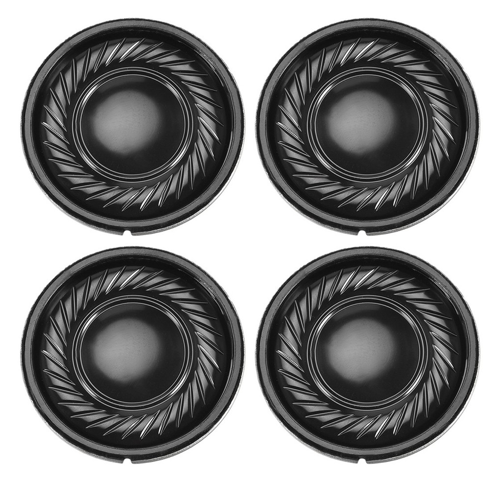 1W 8 Ohm Micro Internal Speaker Magnet Loudspeaker 28mm Dia 4pcs