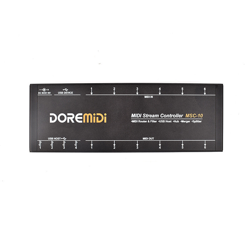 DOREMiDi MIDI Stream Controller MSC-10 Route and Filter MIDI Messages