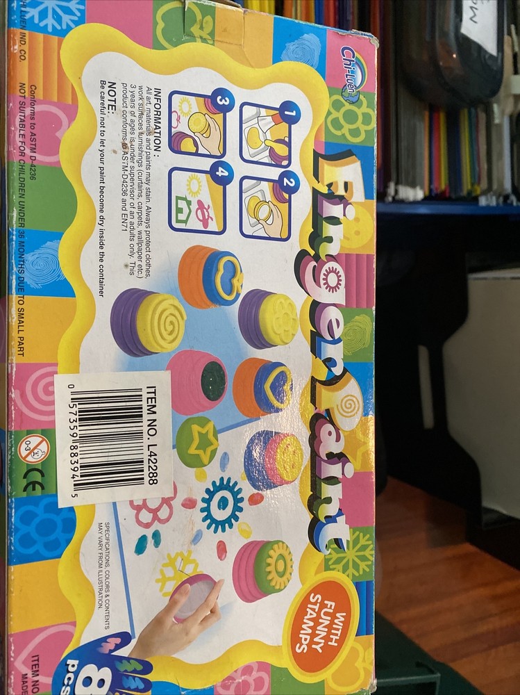 Fun ￼Finger￼ painting with stamps Teaching Elementary ￼