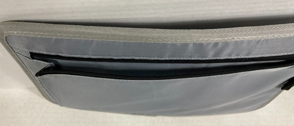 Luggage Accessory Organizer Overlapping Grid Gray
