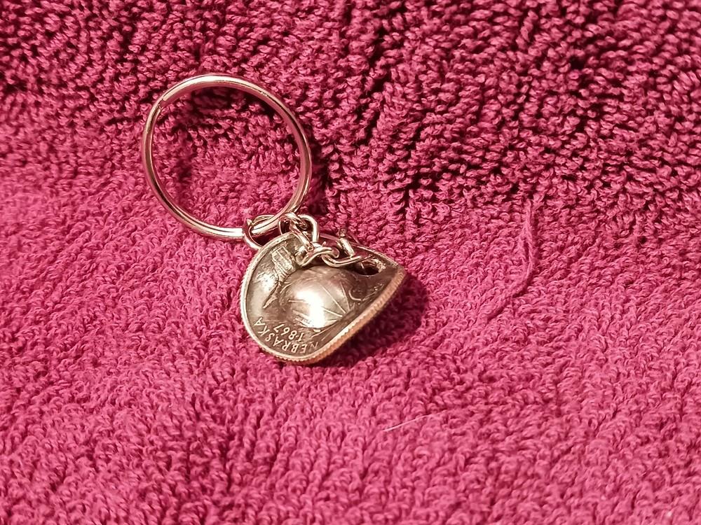 Nebraska Cowboy Hat Keychain 2006