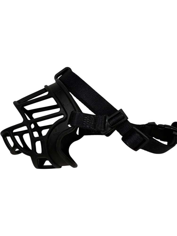 Basket Cage Rubber Dog Muzzle size 4