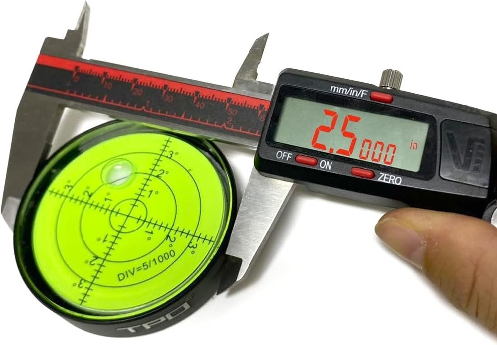 2.5"X0.55 Small Bubble Level for RV Level Bullseye Circular Level