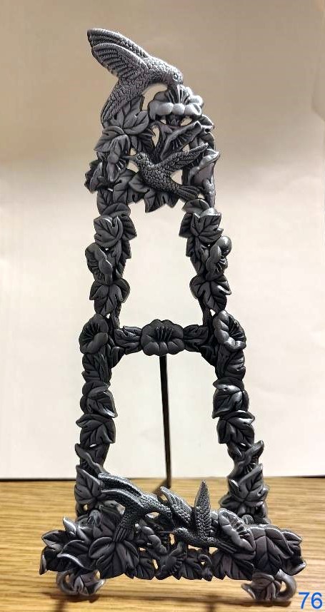Hummingbird - Pewter Display Easel