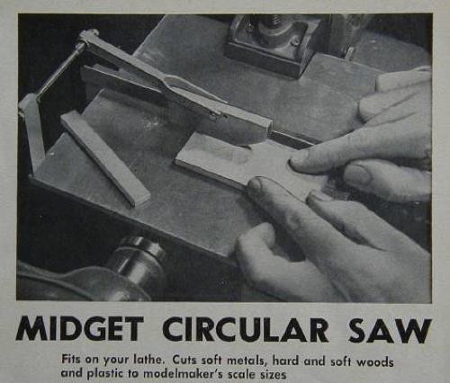 Modelmakers Table Saw HowTo build PLANS mounts on Lathe