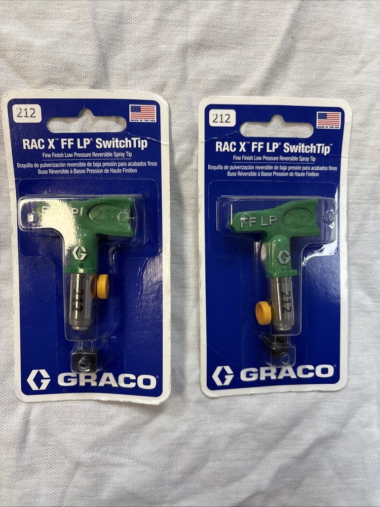Graco RAC X FFLP212 Fine Finish Tip 2 Pack