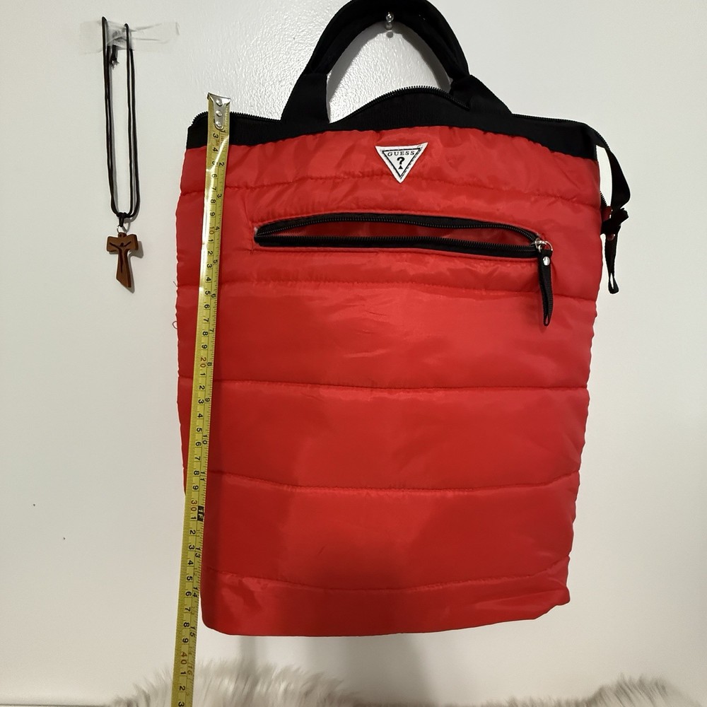 Guess Gym Bag Red Large