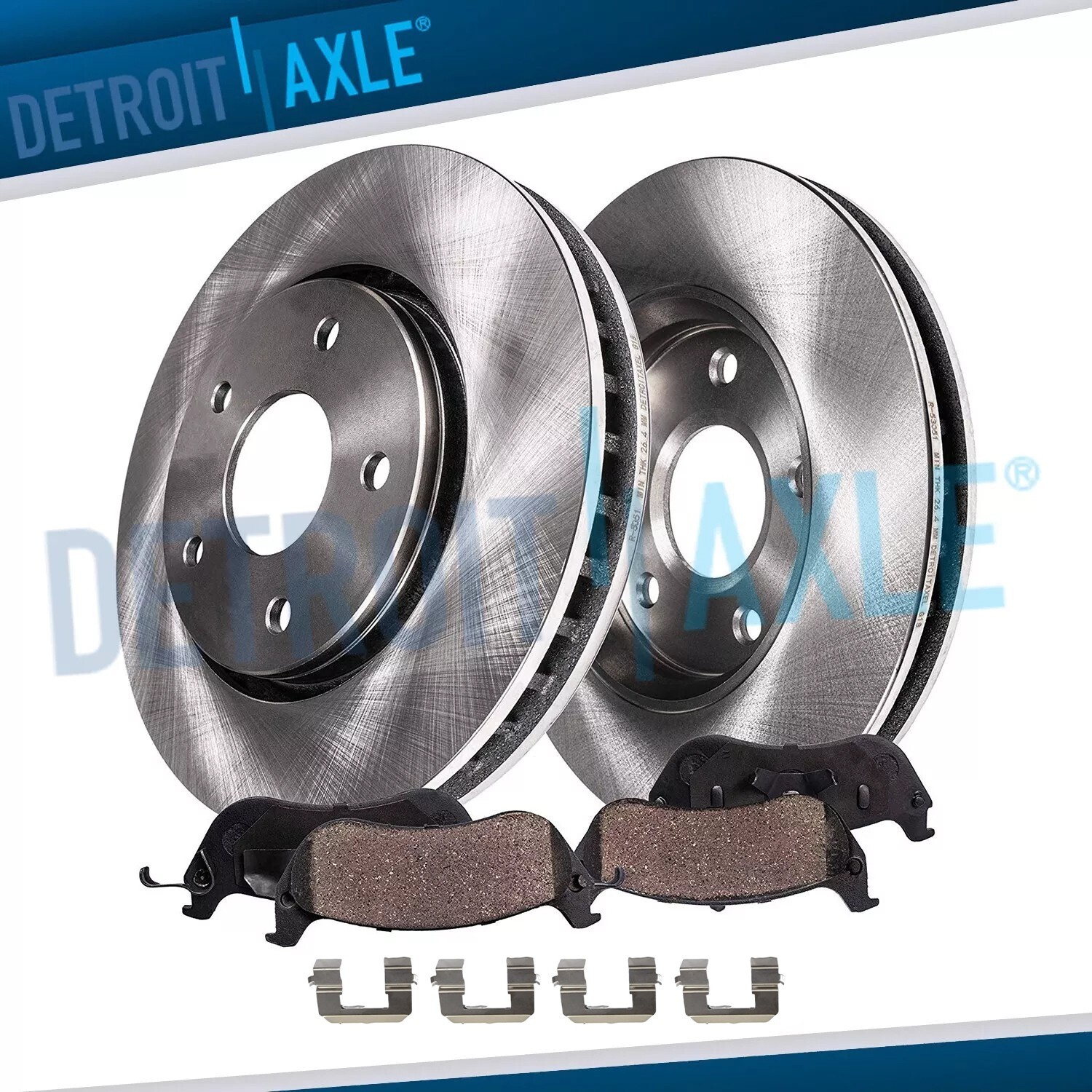 11.81 inch Front Rotors Brake Pads for Buick LaCrosse GMC Terrain Equinox Malibu