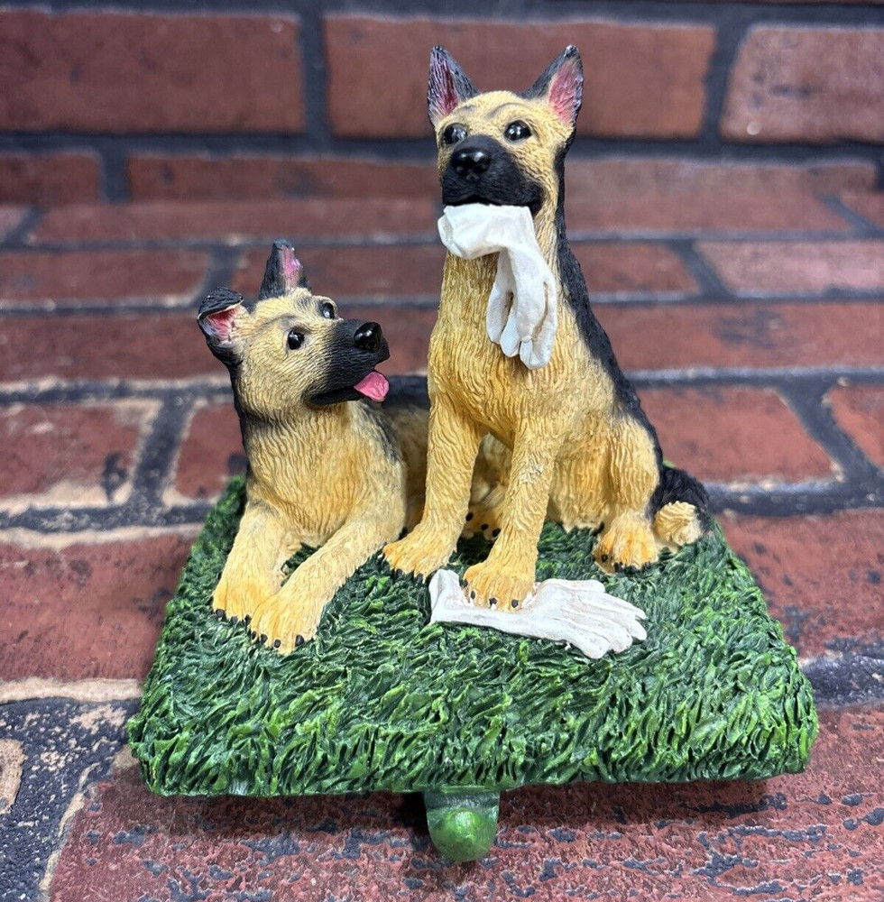 German Shepherd Stocking Holder Hanger
