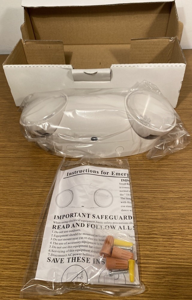 Part SQ-LED-W Mini LED Emergency  Light