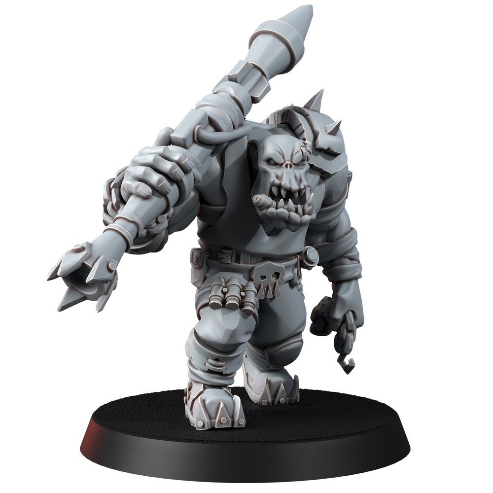 ORC ROCKET BOSS WITH GOBLIN SIDEKICK