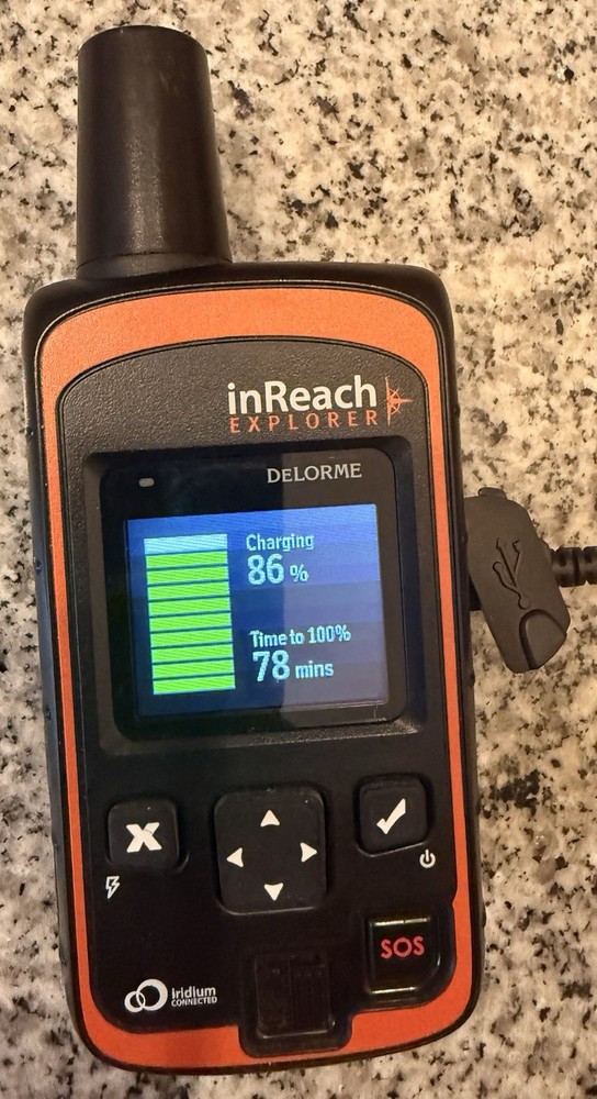 DeLorme InReach Explorer Two Way Satellite Communicator