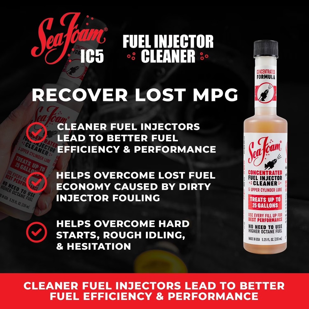 2 pack, Sea Foam Fuel Injector Cleaner.