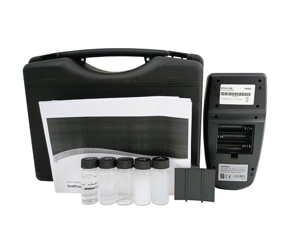 Portable Turbidimeter One-touch Reset with Standard Solution Range 0-1100NTU
