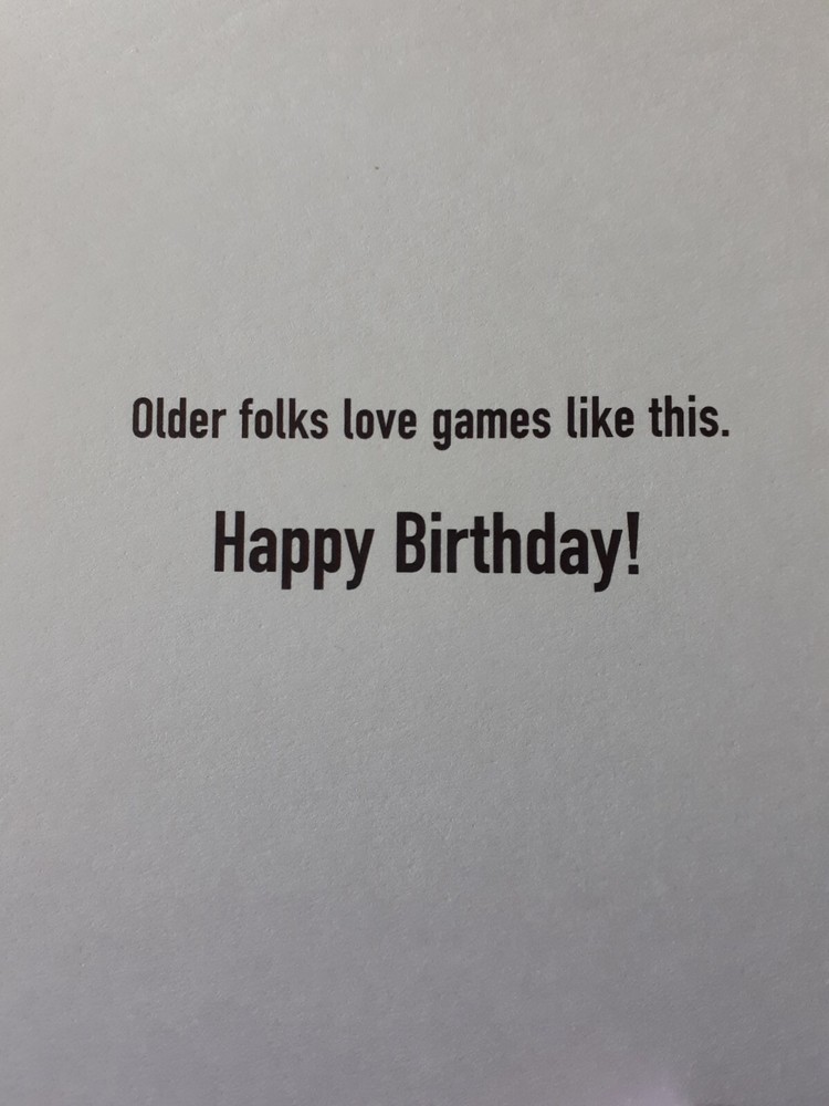 Funny Birthday Card