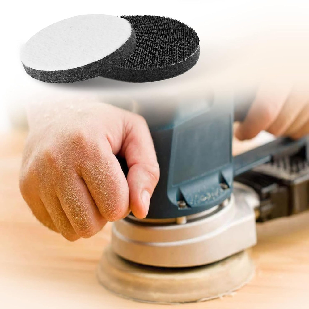 5 Pack 3 Inch Hook and Loop Soft Sponge Cushion Buffer Pad, Foam Sponge Buffer B