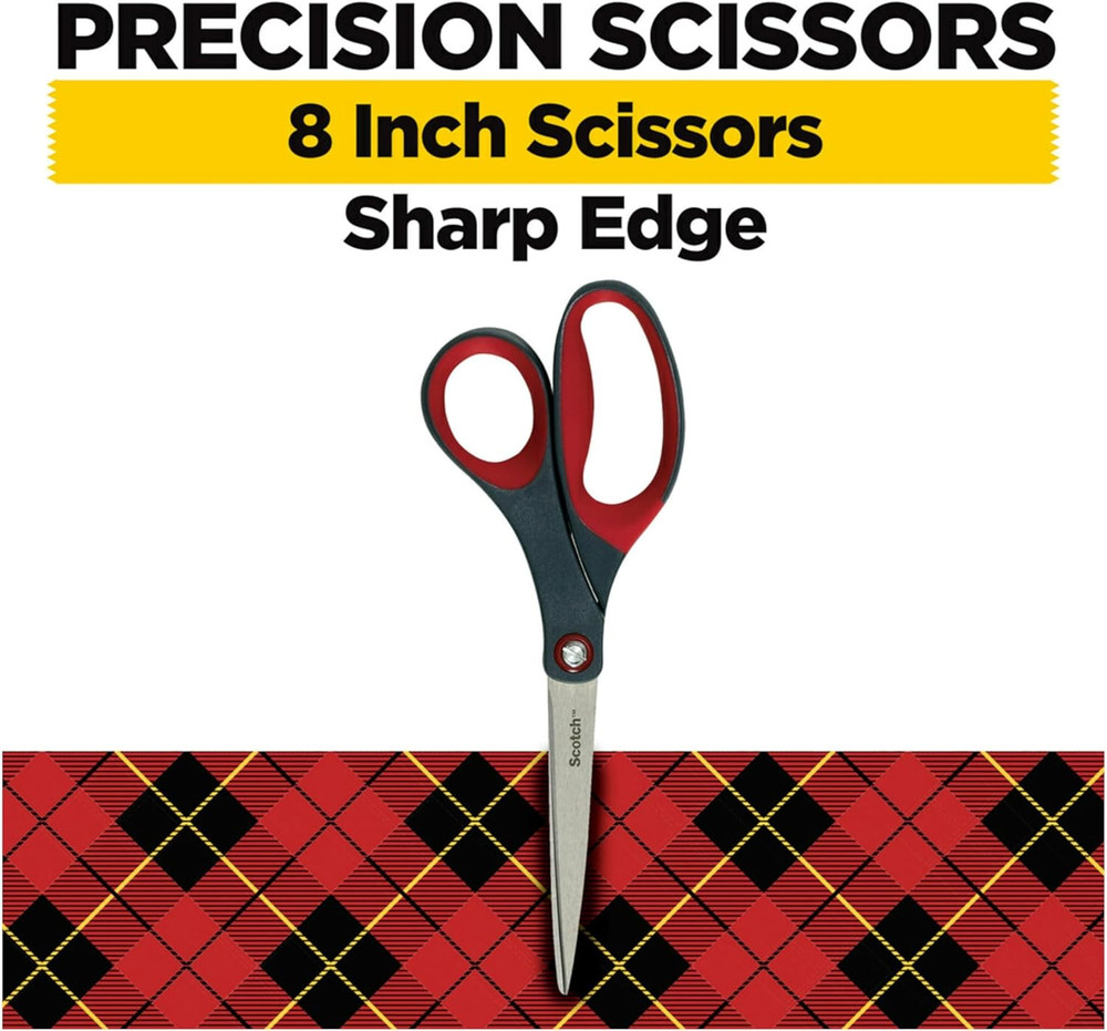 Scotch 8 Precision Scissors Great for Everyday Use (1448)