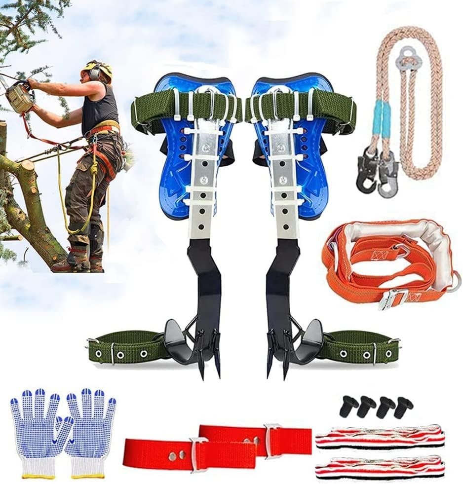 Stainless Steel Tree Climbing Spikes Set