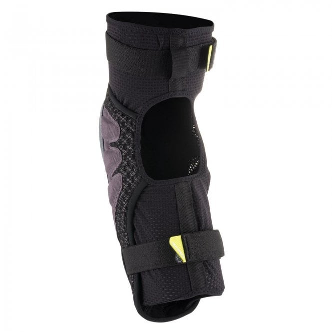 Alpinestars Sequence MX Motocross Knee Guards (Anthracite/Yellow)