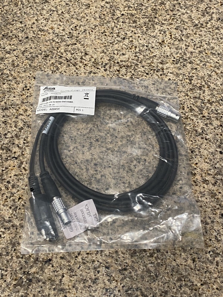 Pacific Crest PCC-A00454 Interface Cable, Leica, GPS, Total Station
